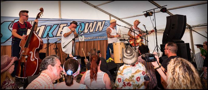 Let’s rockabilly out at BMF on Sunday. We’ve got The Humdingers!