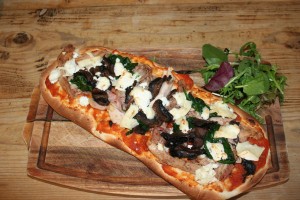Flatbread Pizza by Benson Blakes