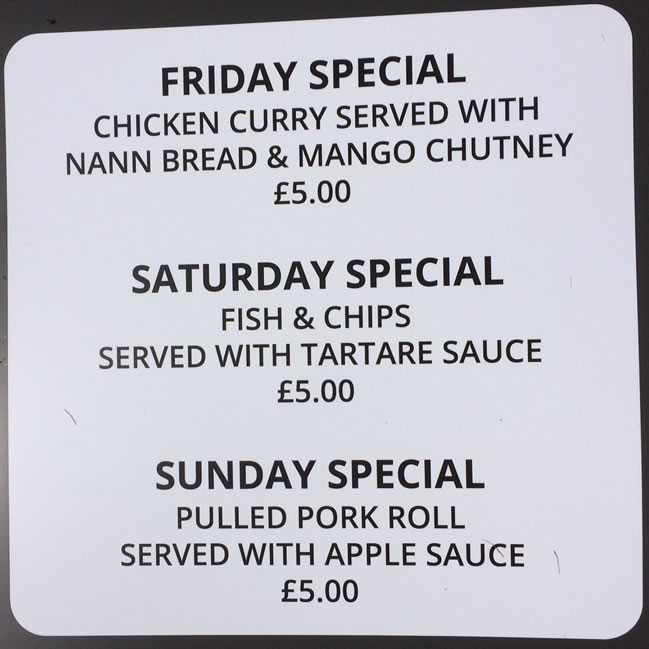 Tuck into scrummy festival food by Stock & Bailey